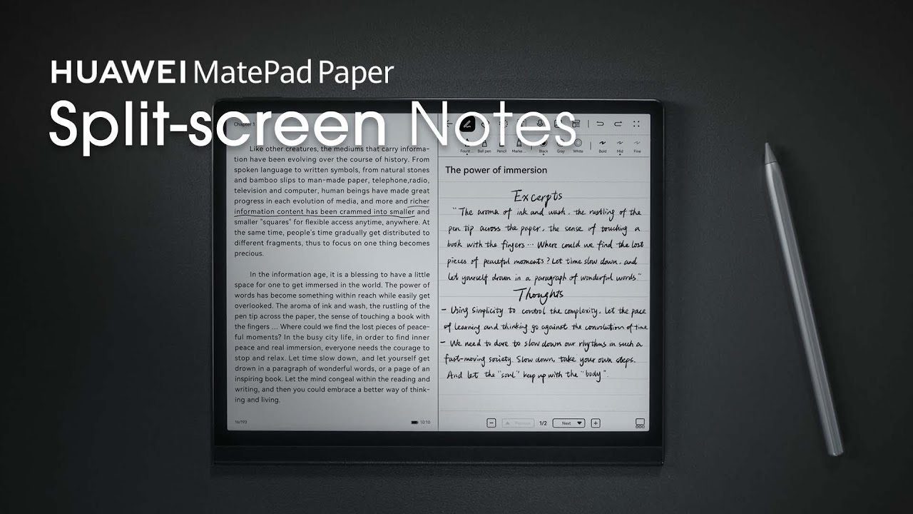 ≡ Электронная книга Huawei MatePad Paper - купить в Днепре